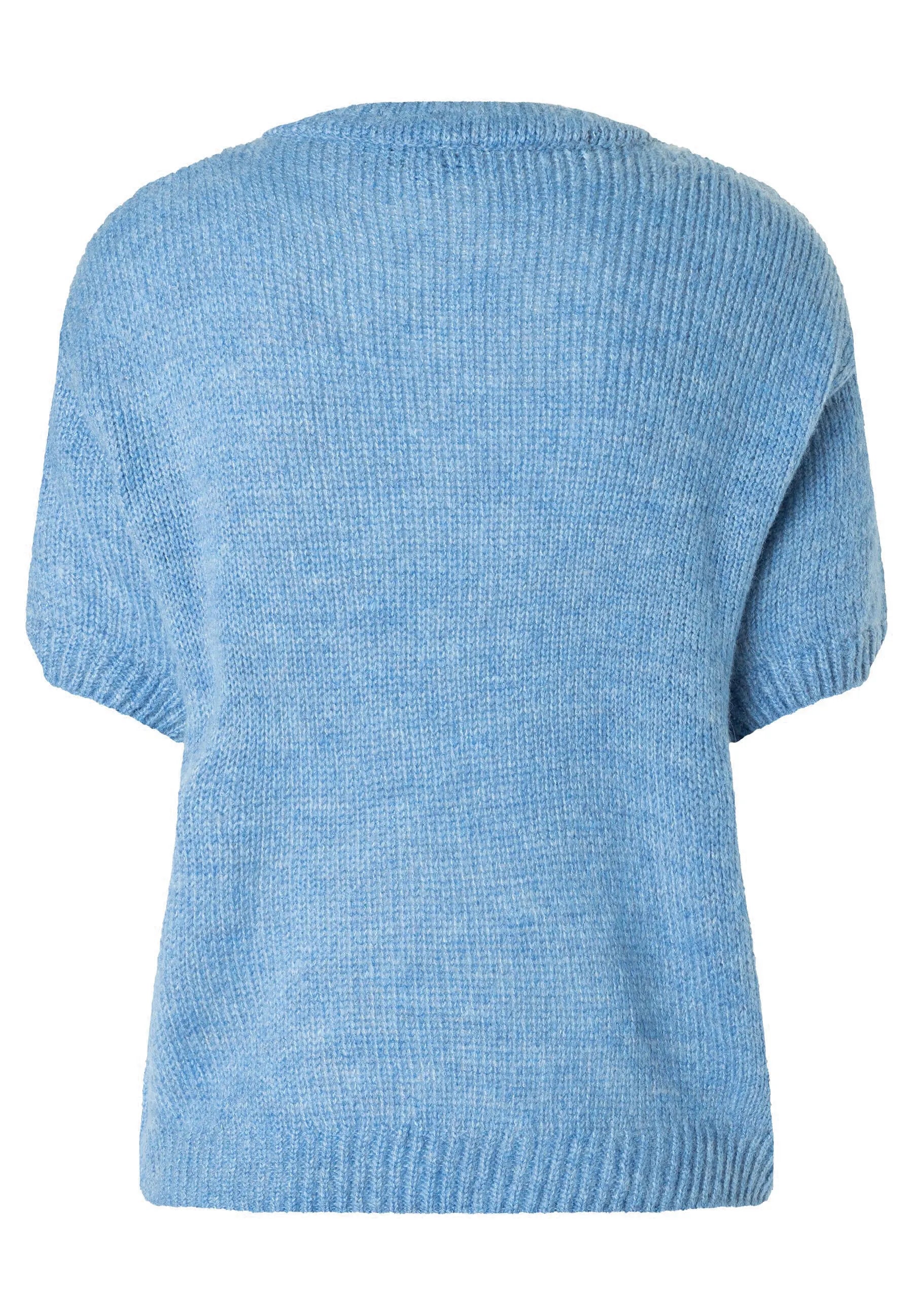 Strick-T-Shirt aus Wollmix