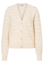 Strick-Cardigan aus Wollmix