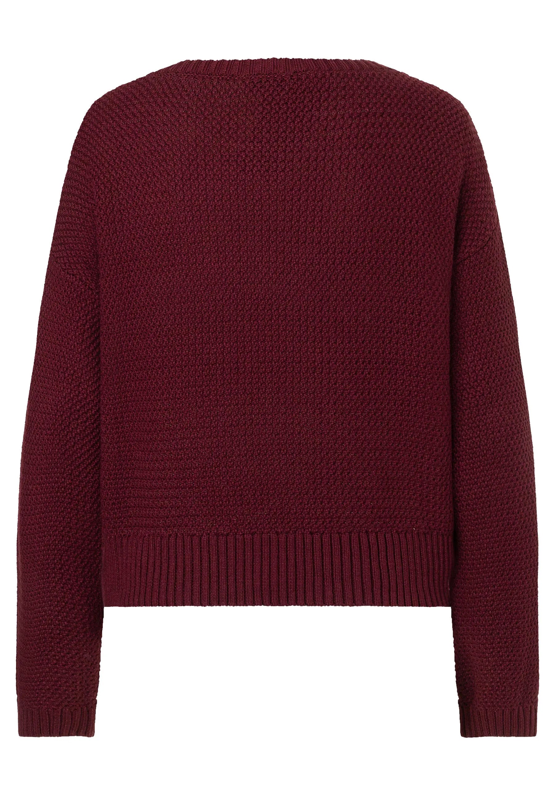 Strickpullover aus Baumwollmix