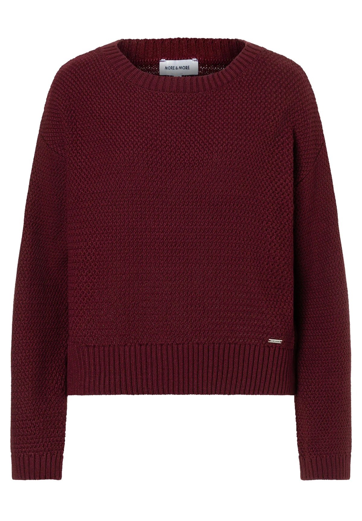 Strickpullover aus Baumwollmix