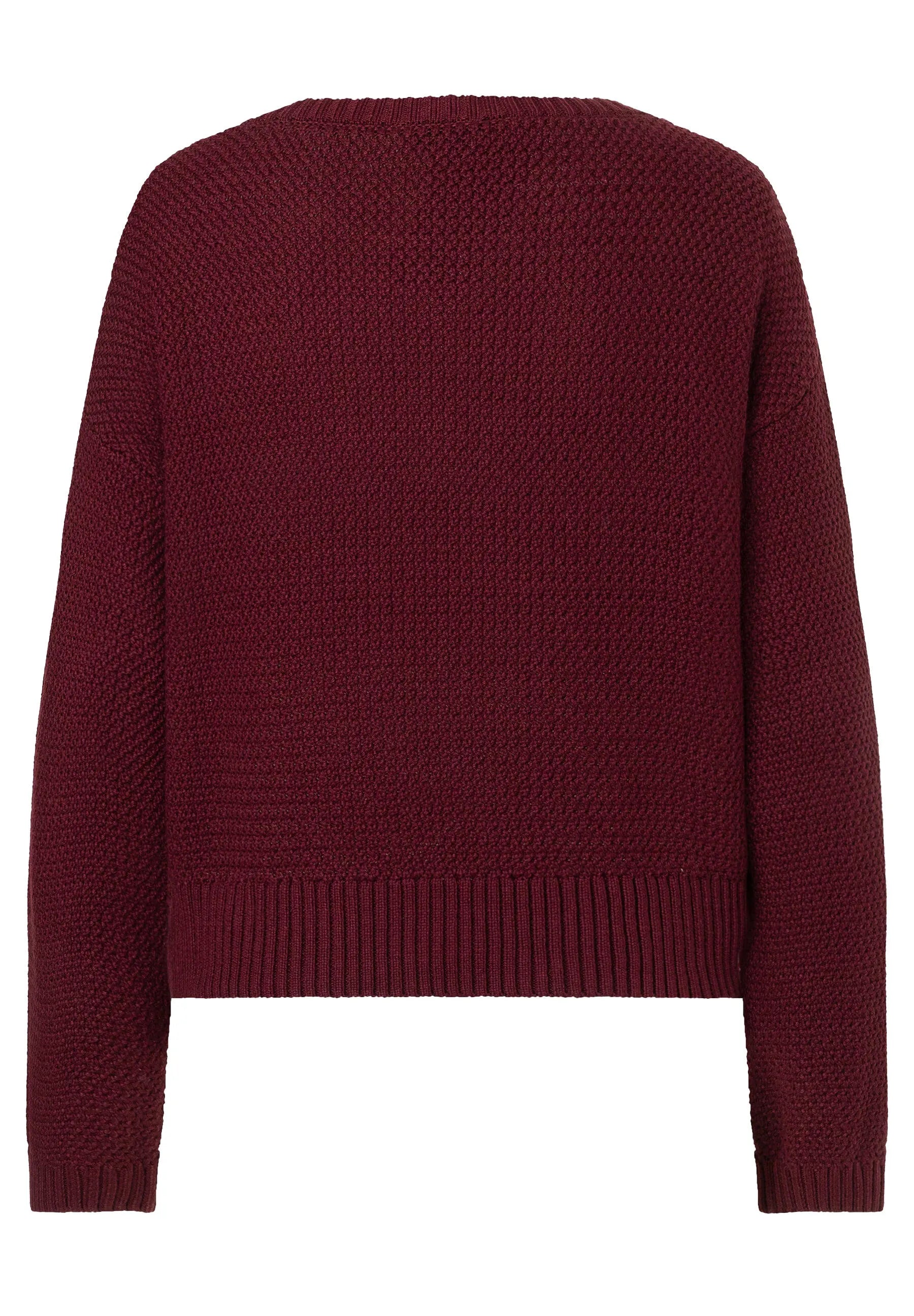 Strickpullover aus Baumwollmix