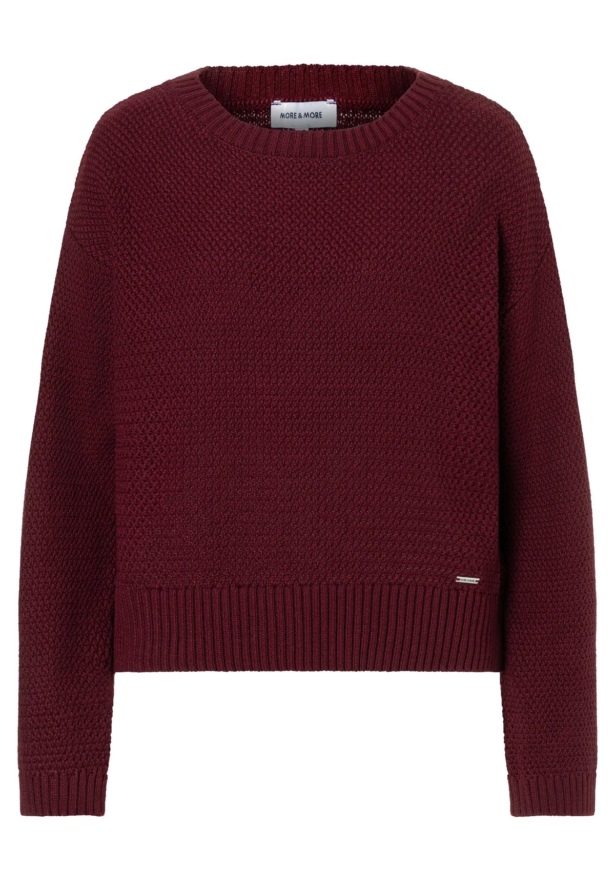 Strickpullover aus Baumwollmix