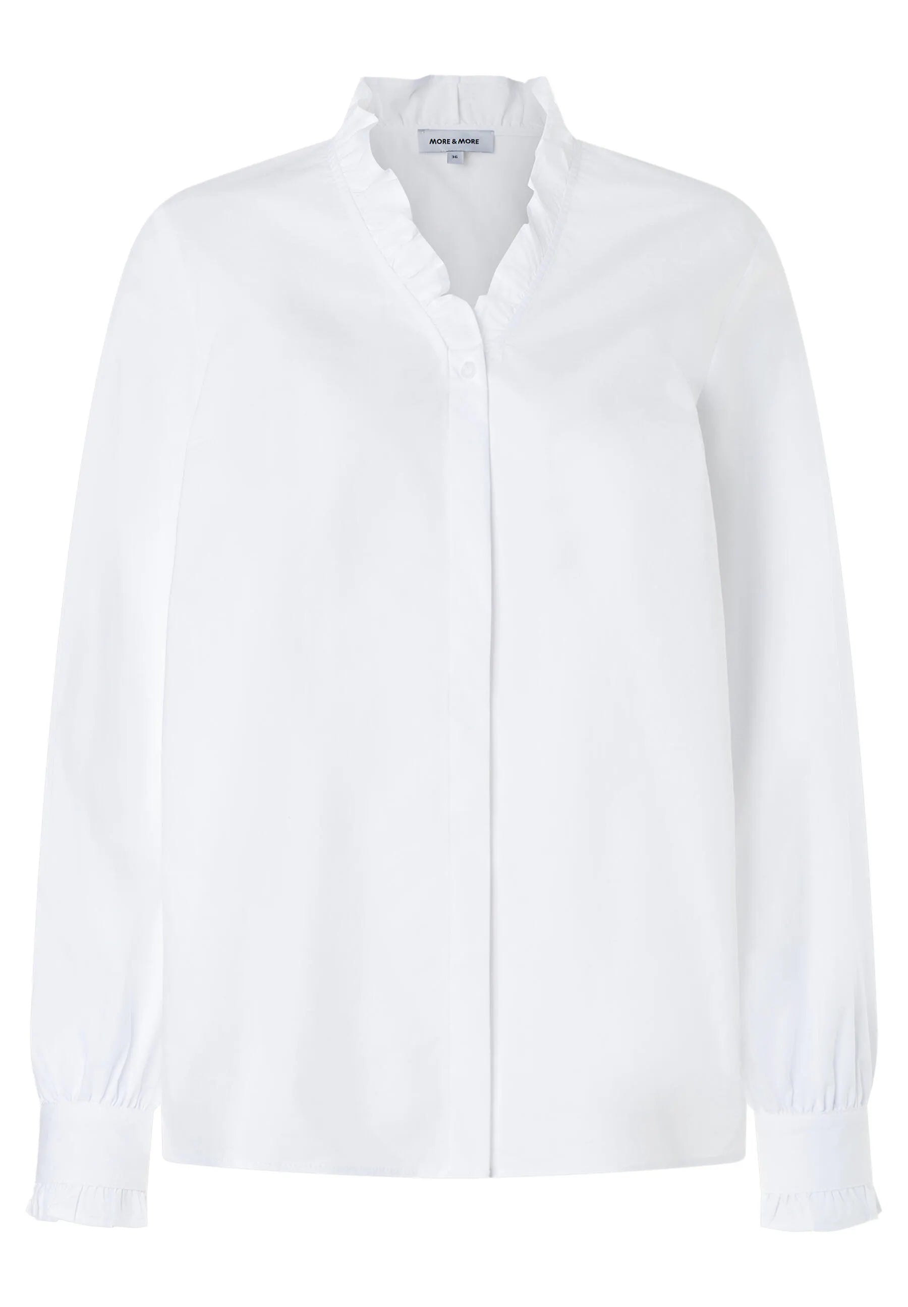 Bluse aus Baumwollmix