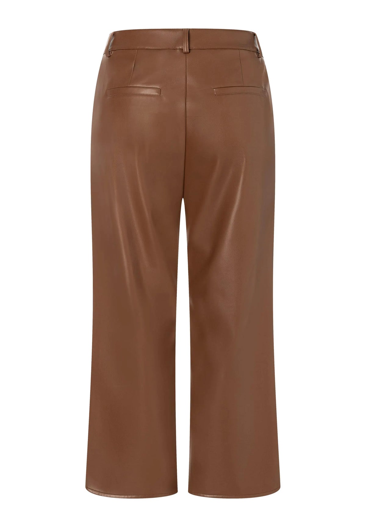 Culotte Wide Leg aus Kunstleder