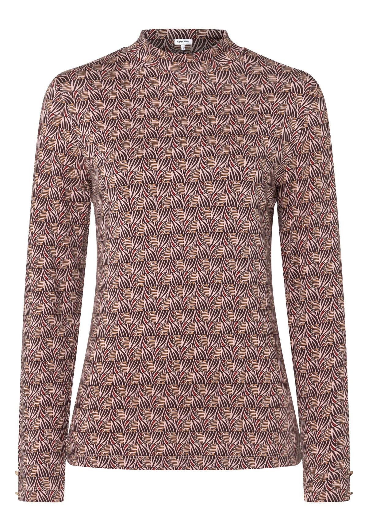Langarmshirt aus Viskose