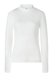 Langarmshirt gerippt