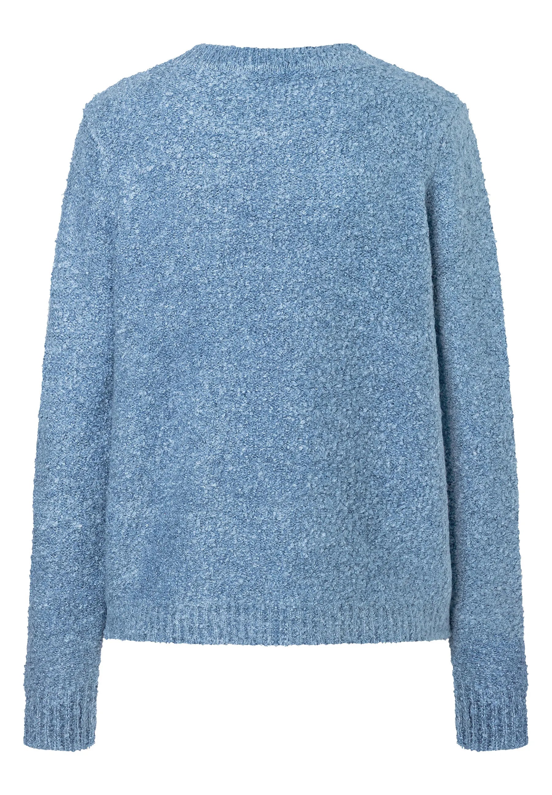 Strickpullover mit Rundhalsausschnitt