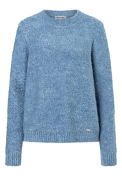 Strickpullover mit Rundhalsausschnitt