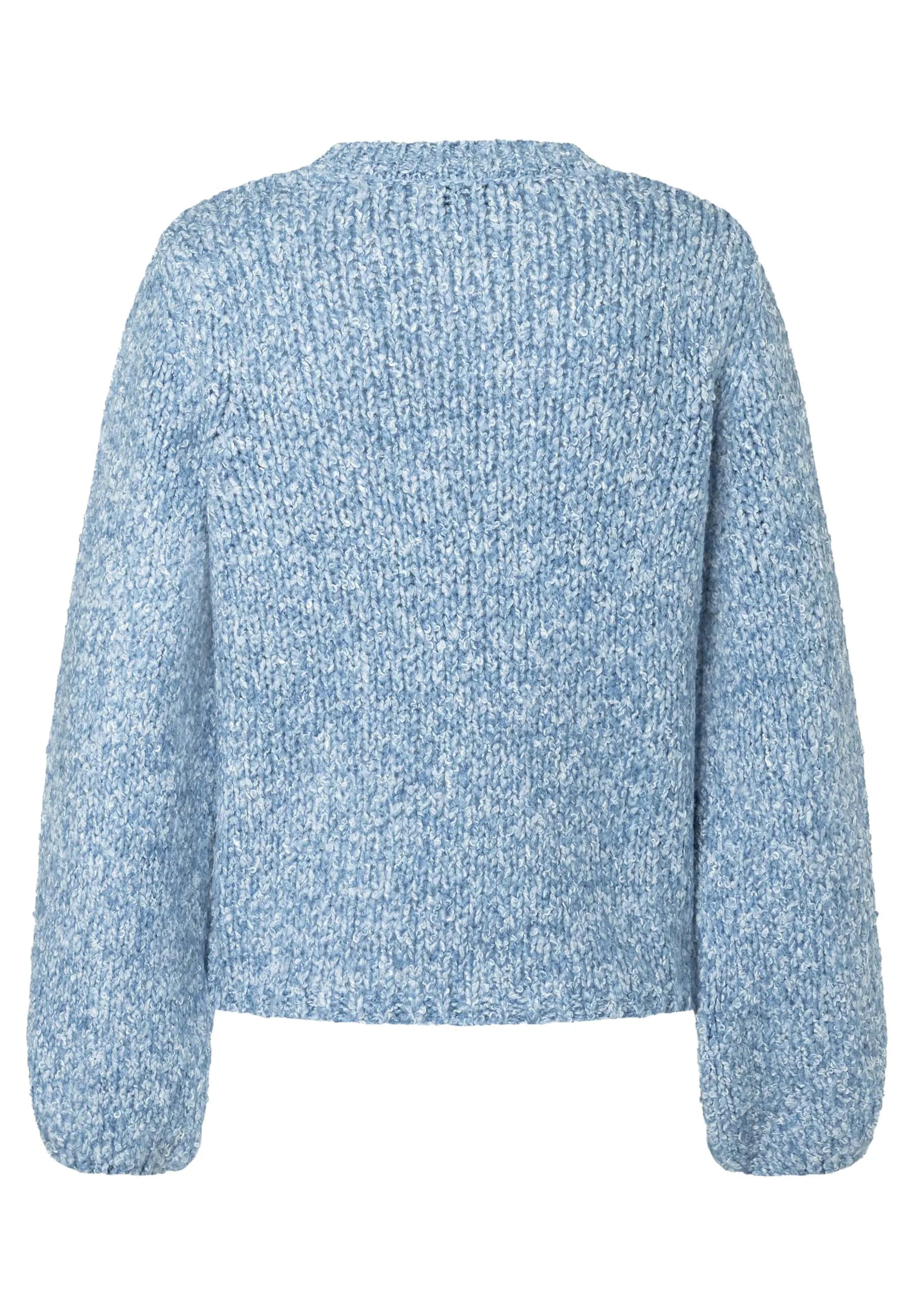 Strickpullover mit weiten Ärmeln