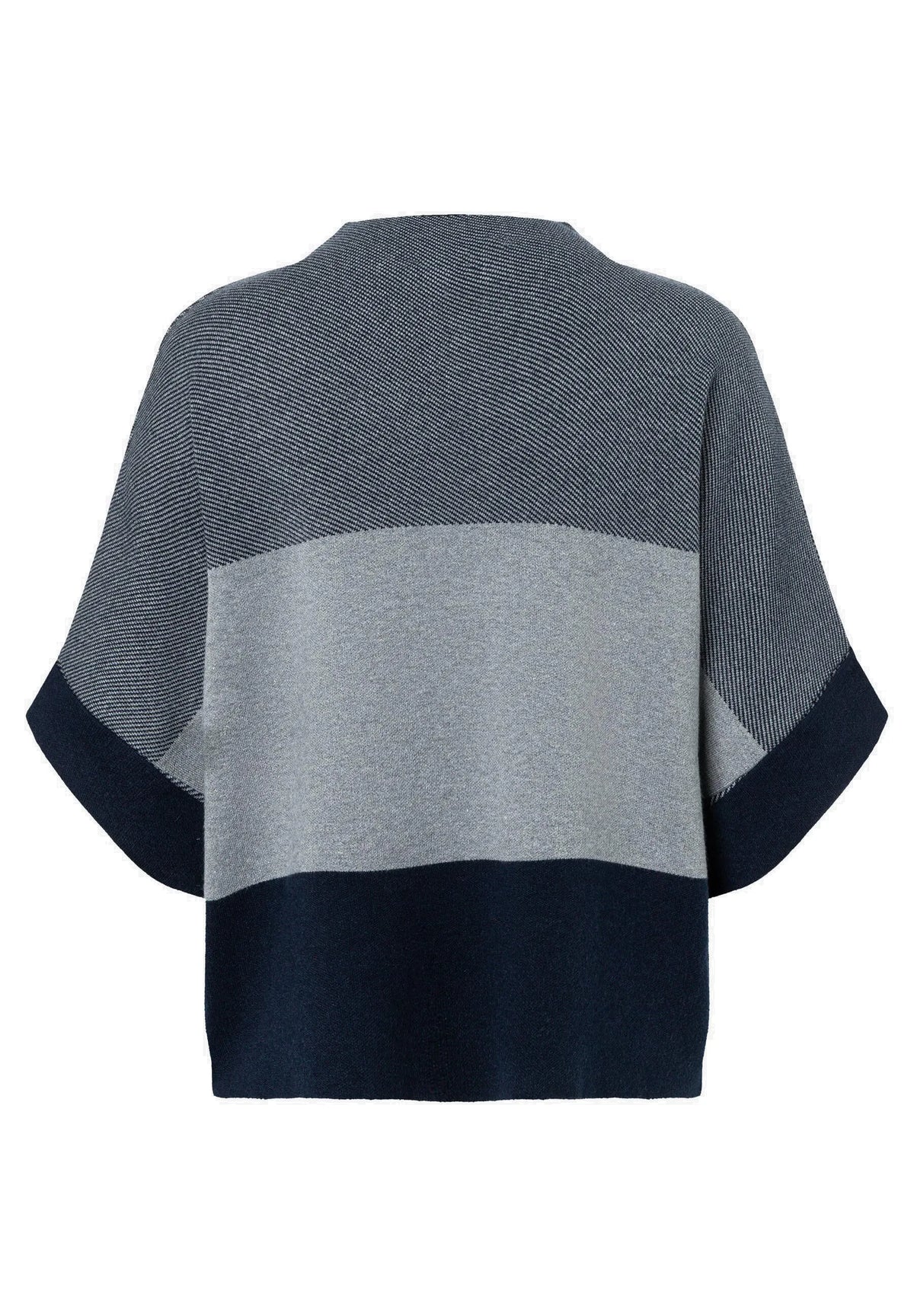 Strick-T-Shirt aus Viskosemix