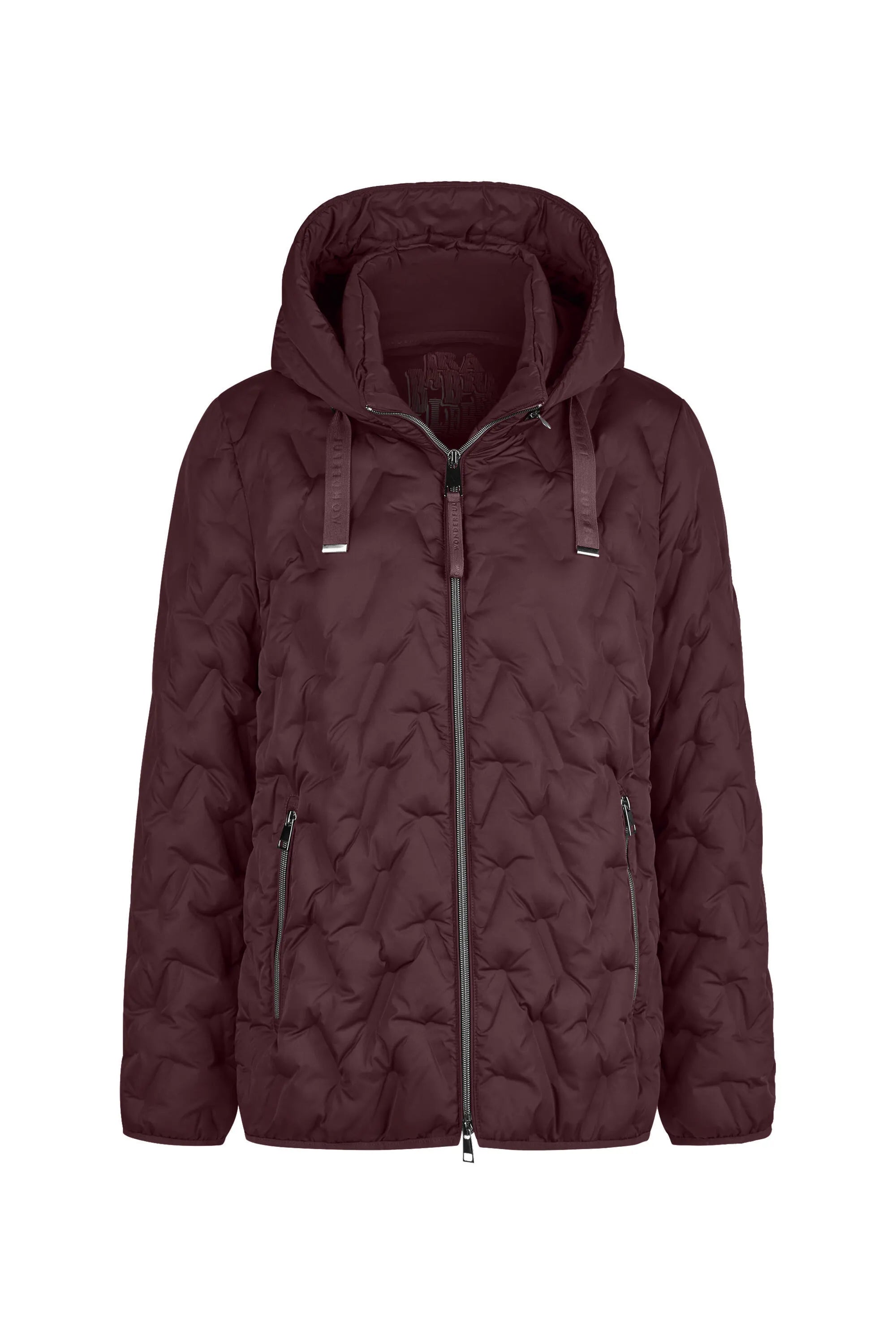 Steppjacke mit Kapuze