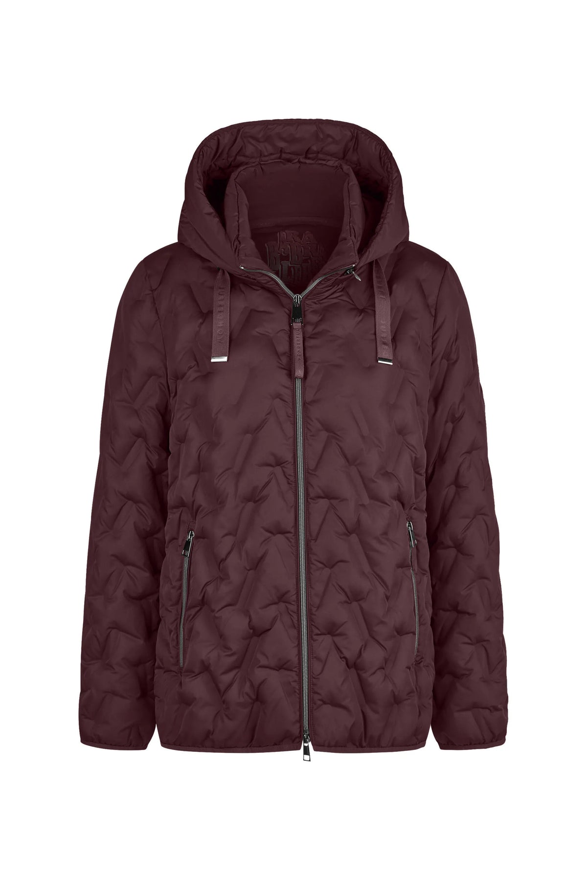 Steppjacke mit Kapuze