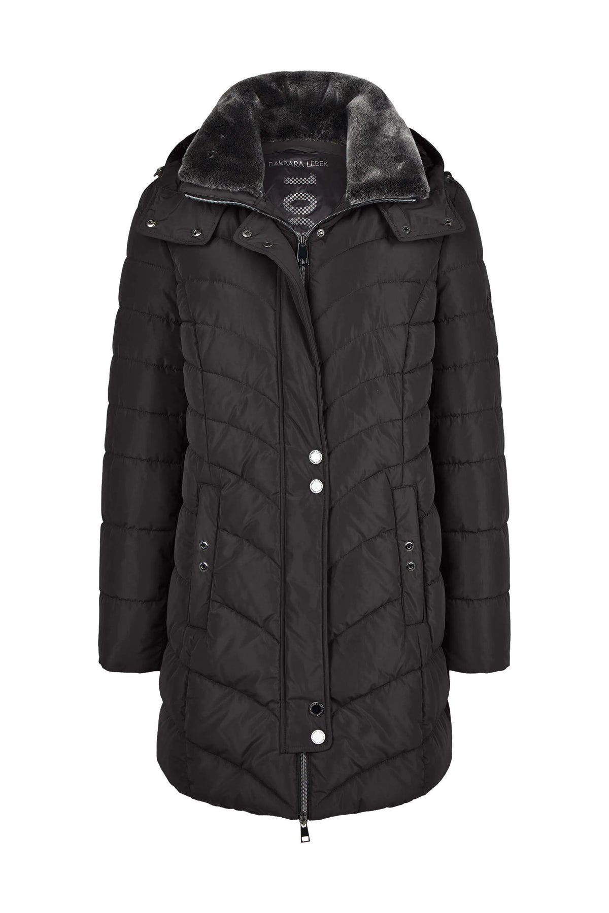 Steppjacke mit Kapuze