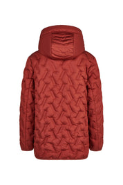 Steppjacke mit Kapuze