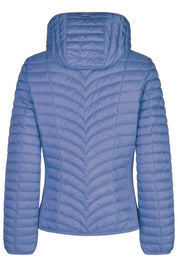 Steppjacke mit Kapuze