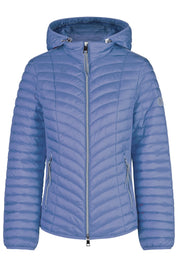 Steppjacke mit Kapuze