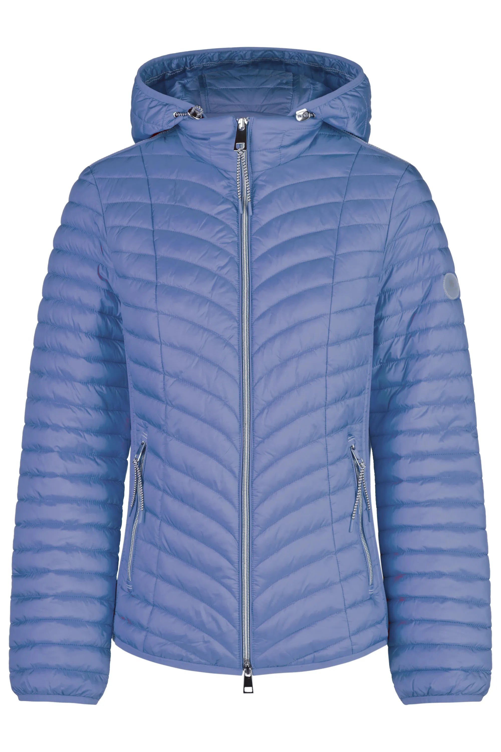 Steppjacke mit Kapuze