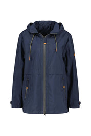 Übergangsjacke mit abnehmbarer Kapuze
