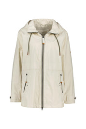 Übergangsjacke mit abnehmbarer Kapuze