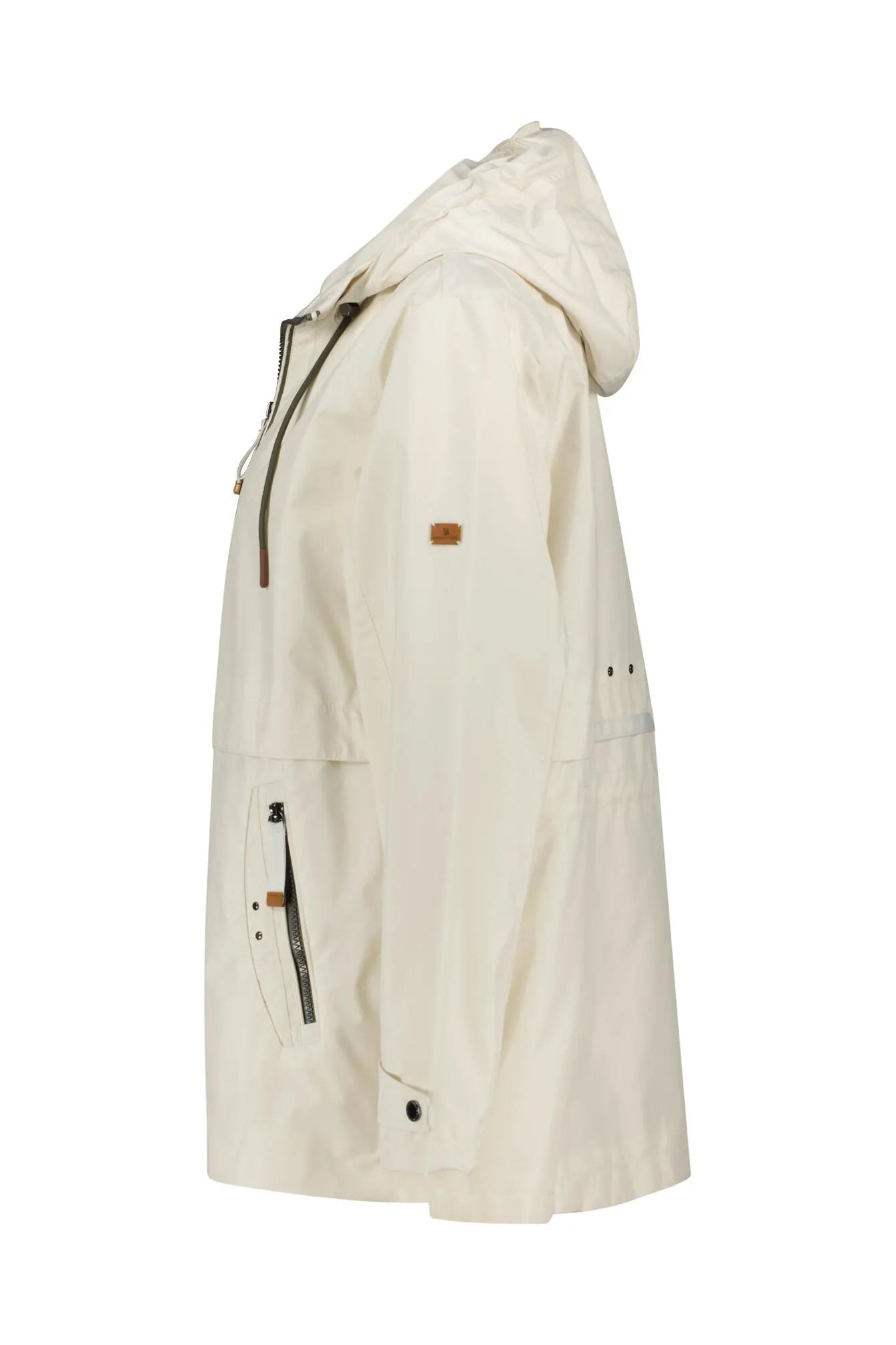 Übergangsjacke mit abnehmbarer Kapuze