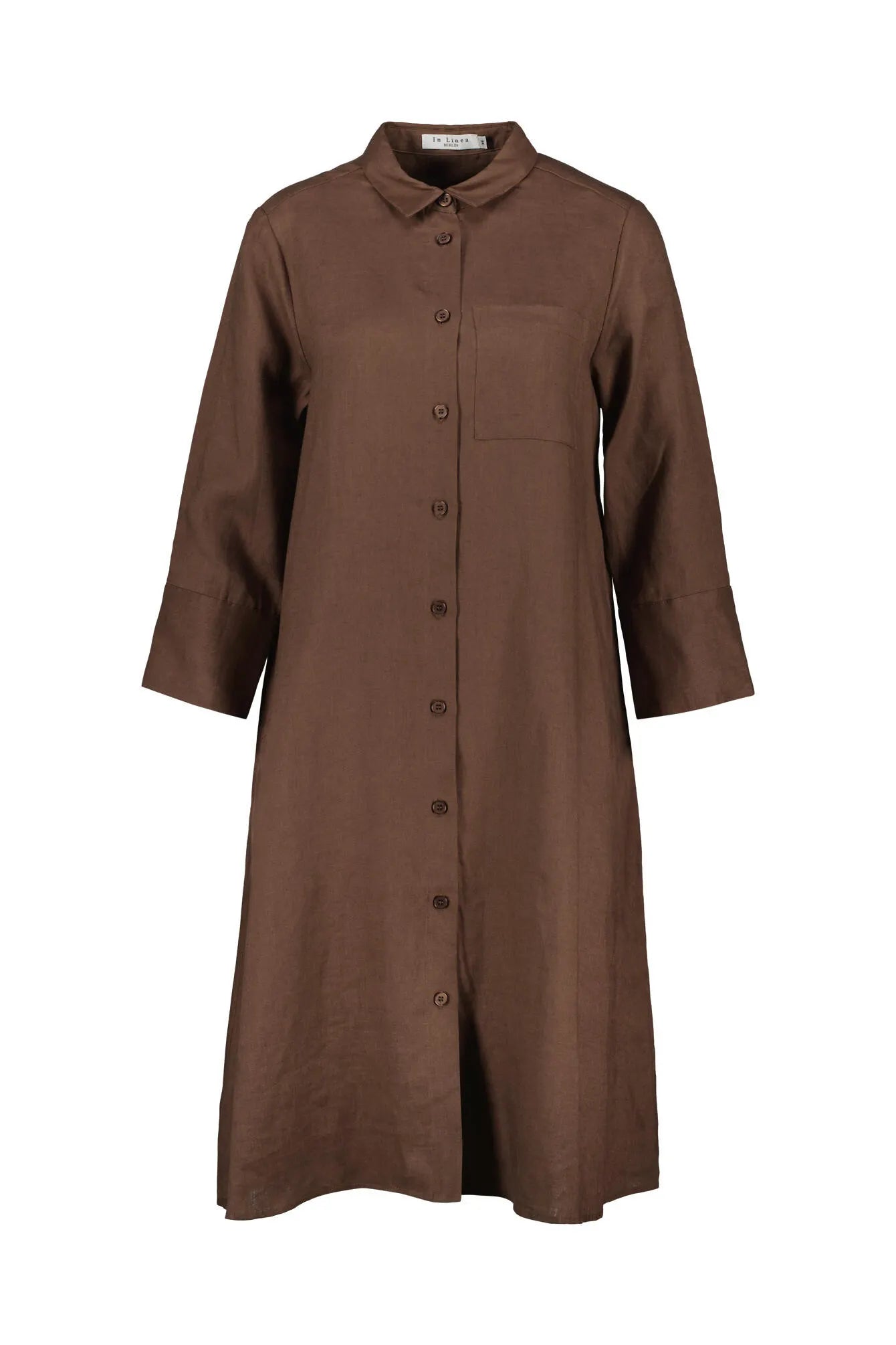 Leinenkleid Midi