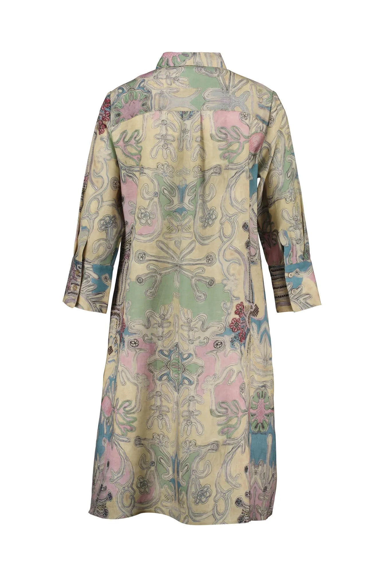 Leinenkleid Midi