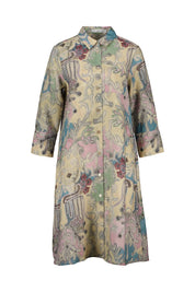 Leinenkleid Midi