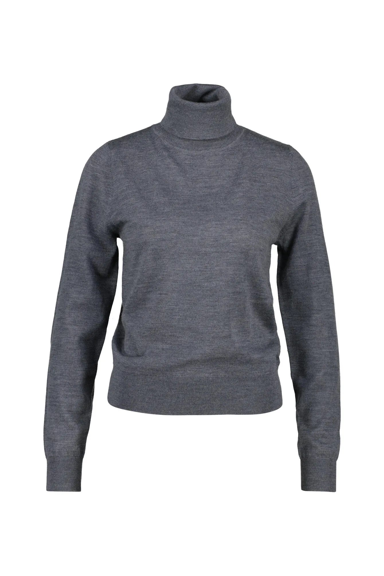 Strickpullover mit Rollkragen