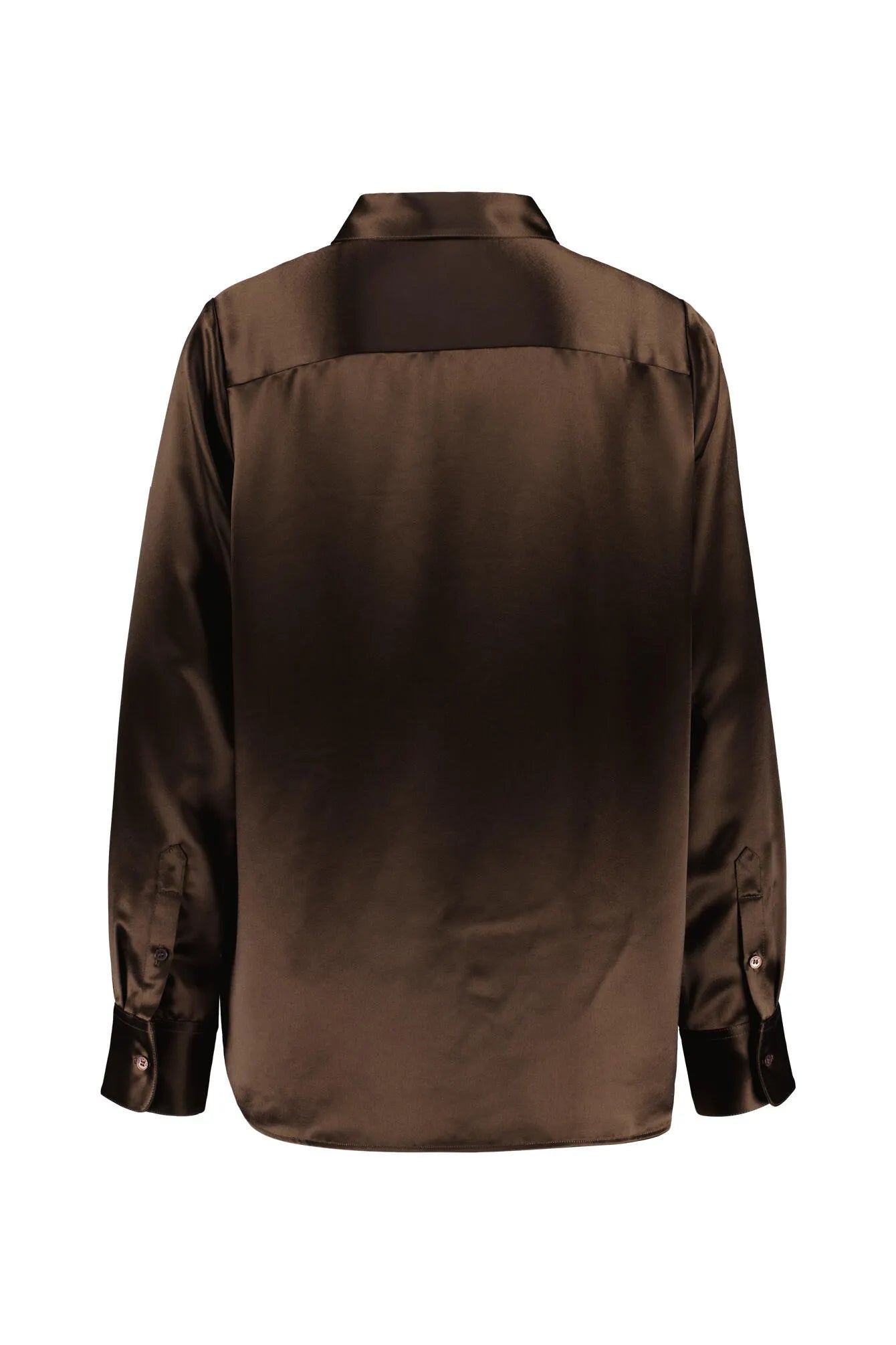 Bluse in Satin-Optik