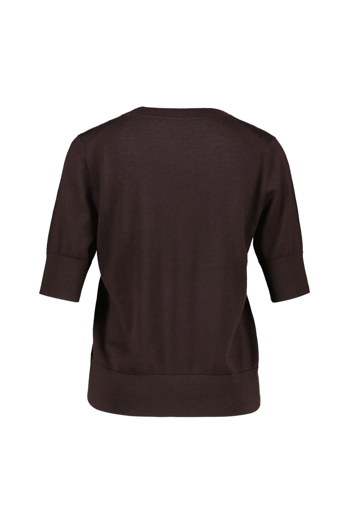 Strick-T-Shirt aus Wolle