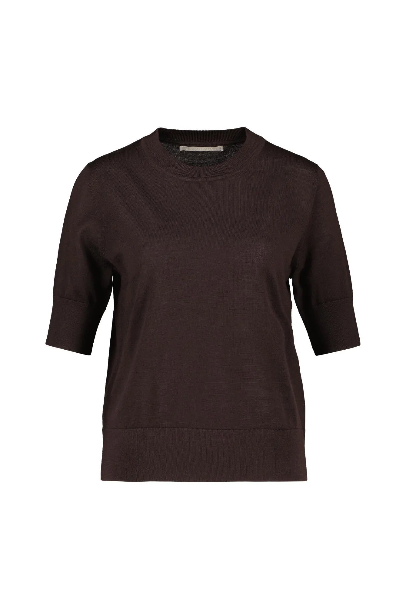 Strick-T-Shirt aus Wolle