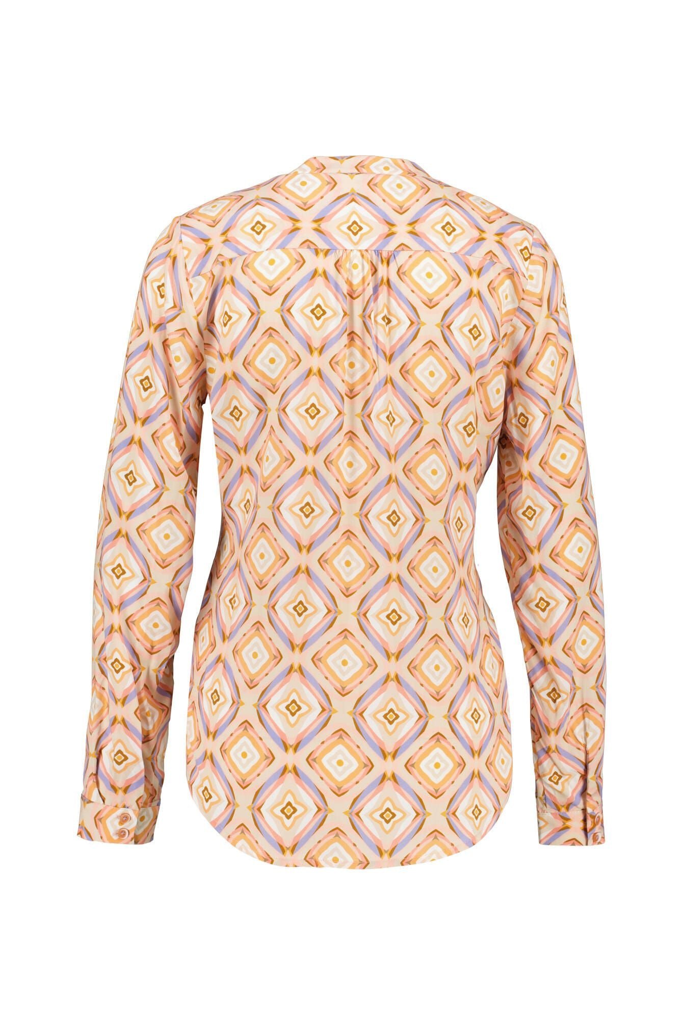 Bluse gemustert aus Viskose