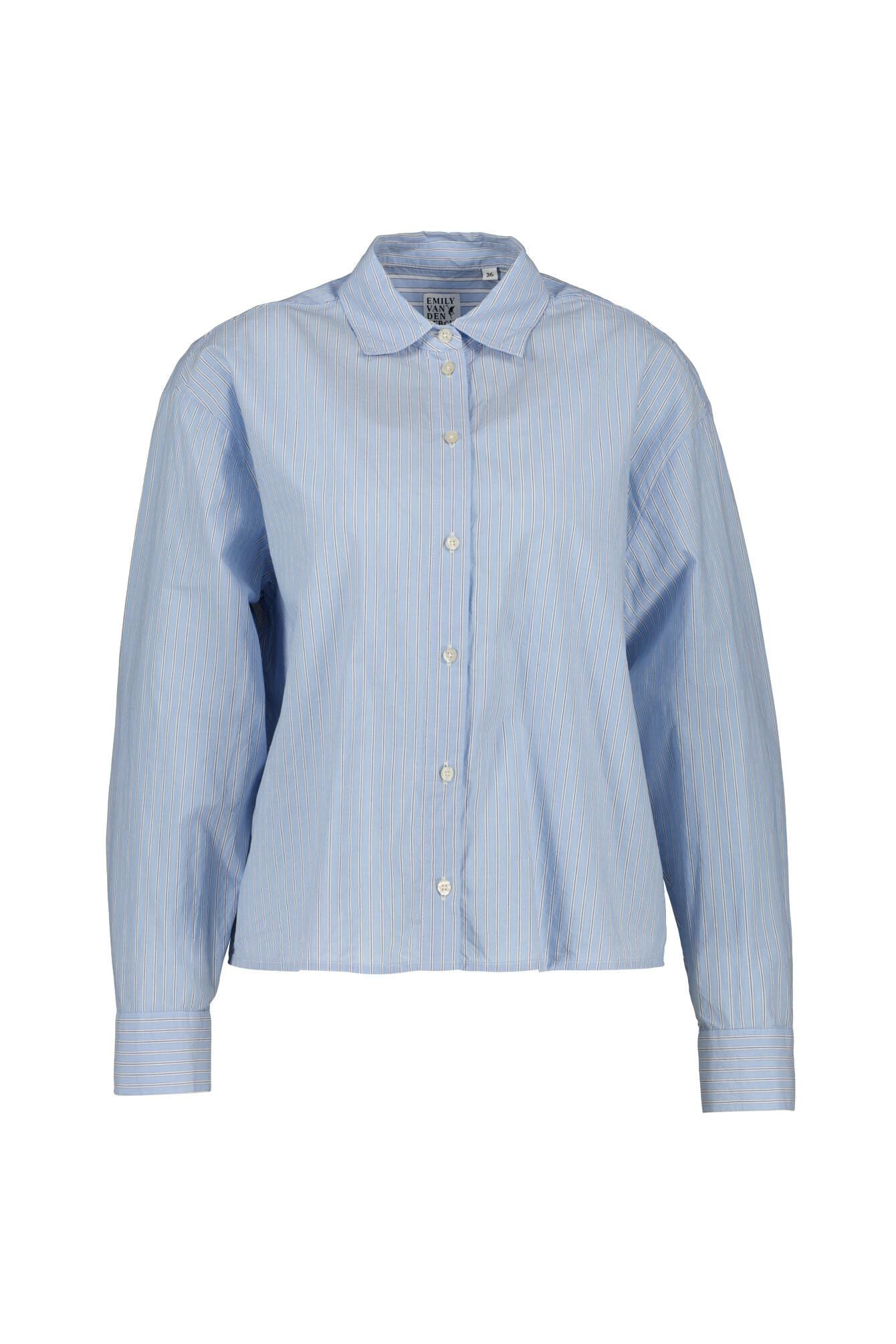 Bluse gestreift aus Baumwolle