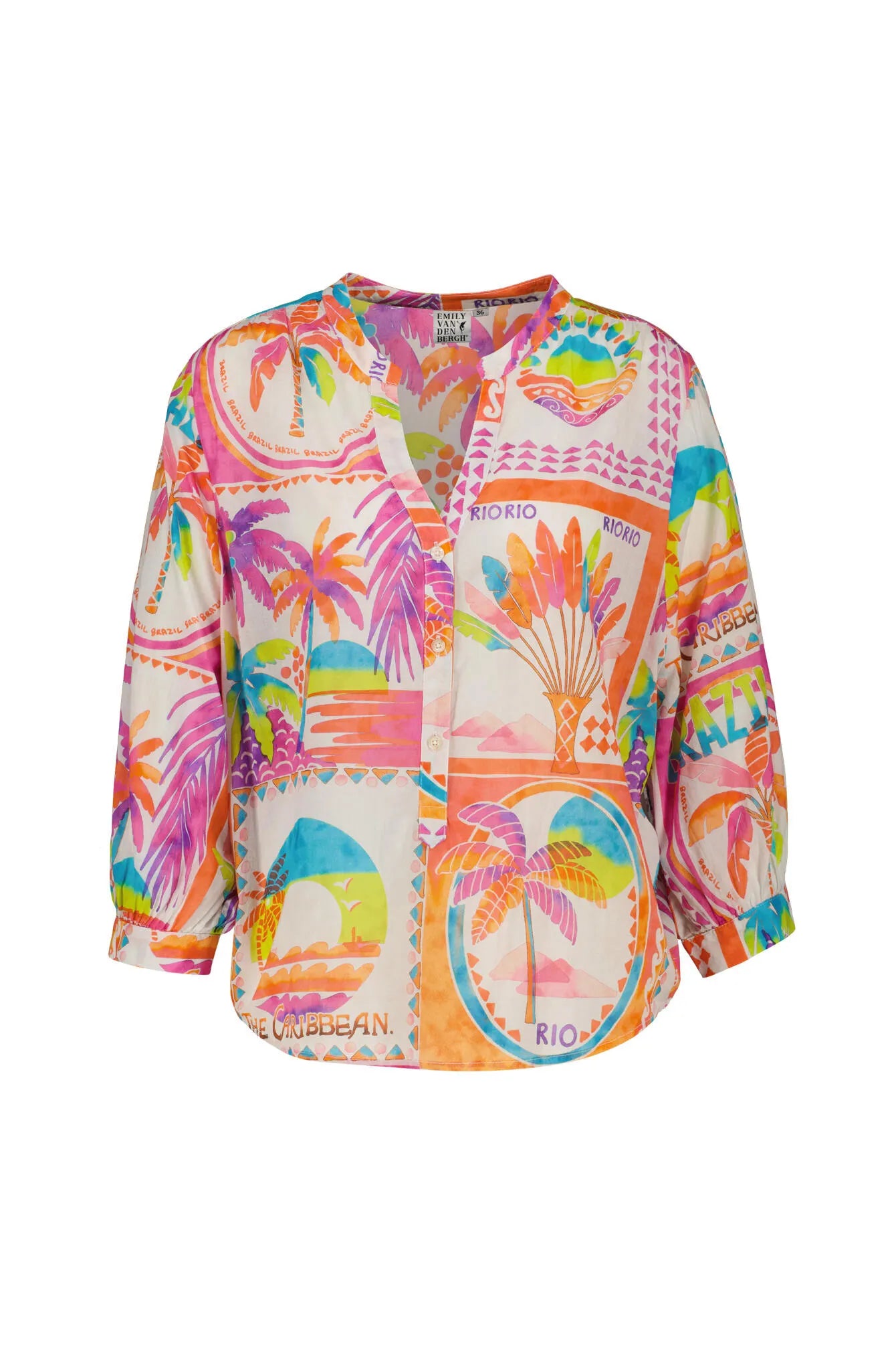 Bluse aus Baumwolle