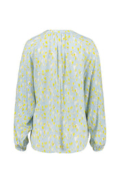 Bluse gemustert aus Viskose