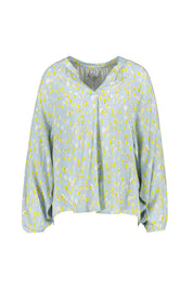 Bluse gemustert aus Viskose