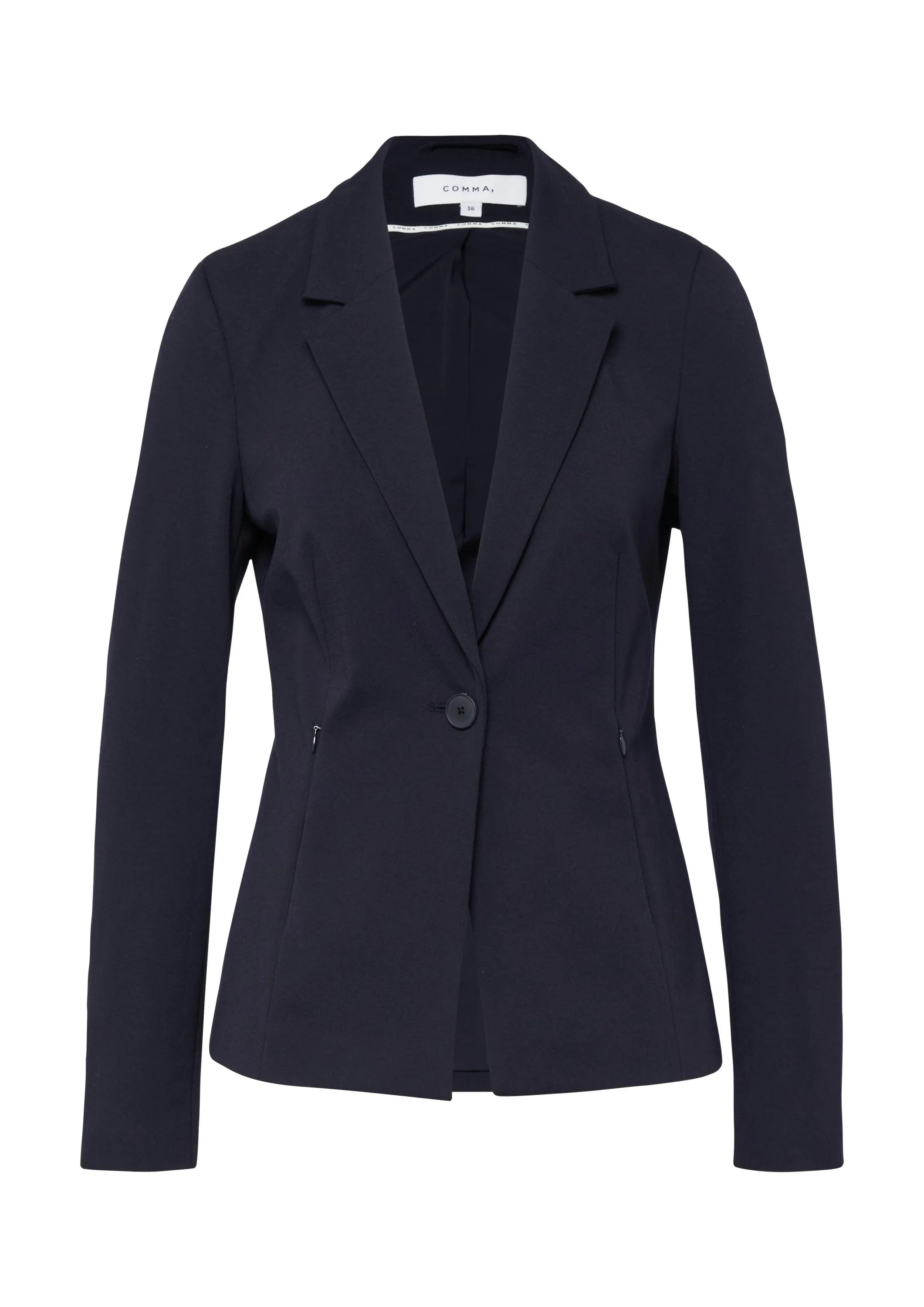 Blazer Regular Fit mit Reißverschlusstaschen