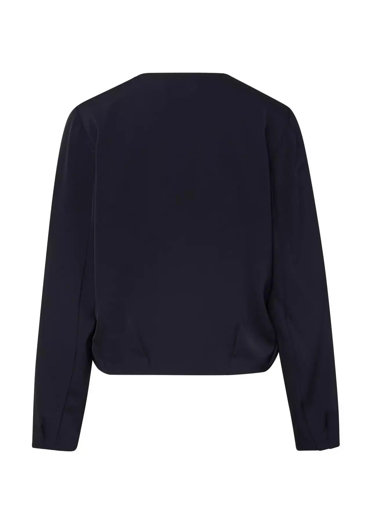 Blouson mit Rundhalsausschnitt