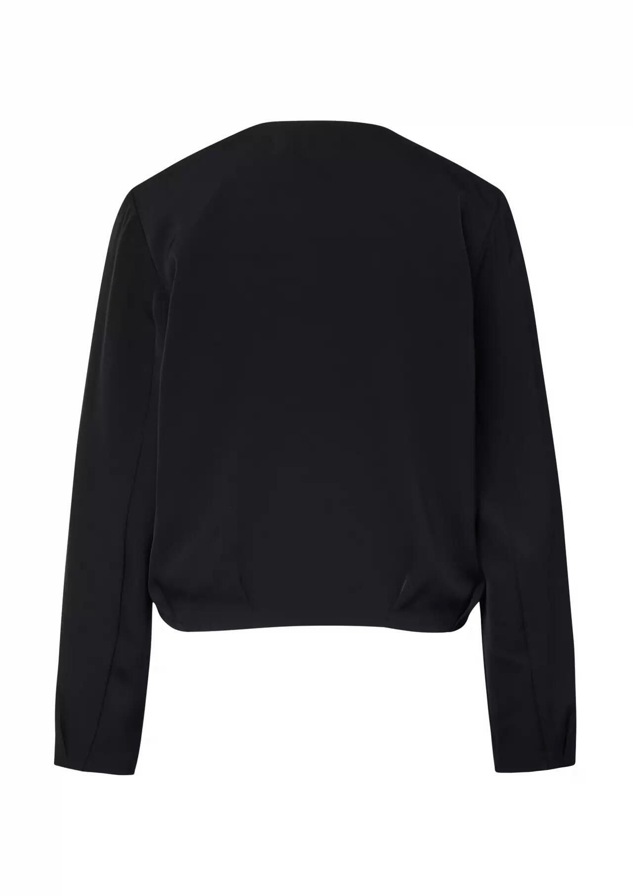 Blouson mit Rundhalsausschnitt