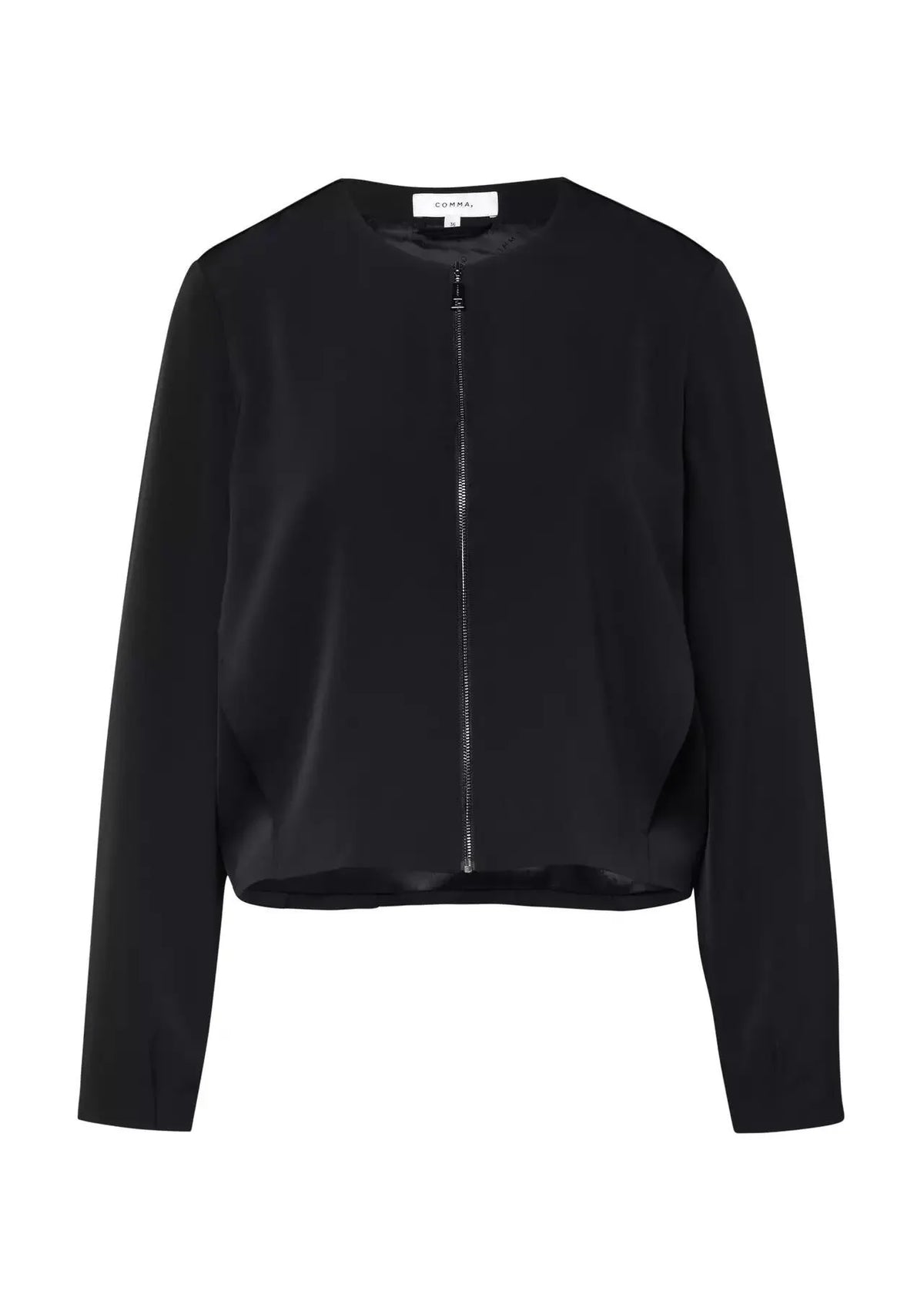Blouson mit Rundhalsausschnitt