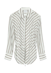 Bluse semitransparent aus Lyocellmix