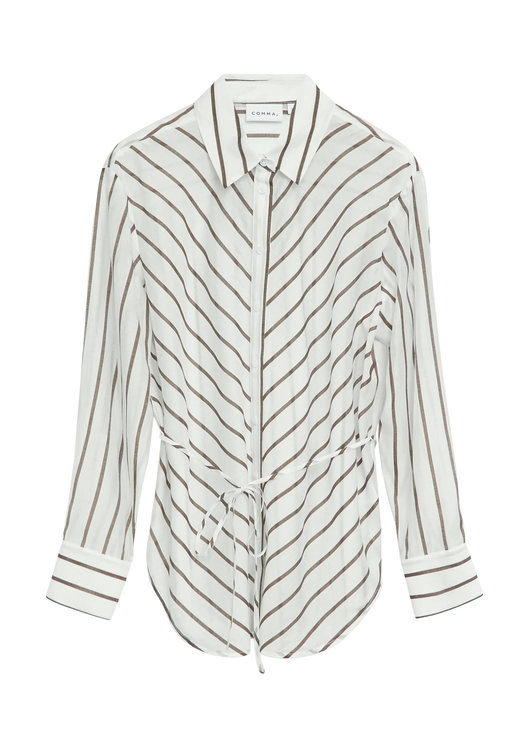 Bluse semitransparent aus Lyocellmix