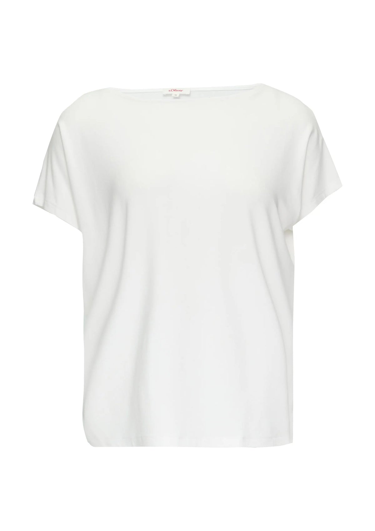 Jerseyshirt mit überschnittenen Schultern