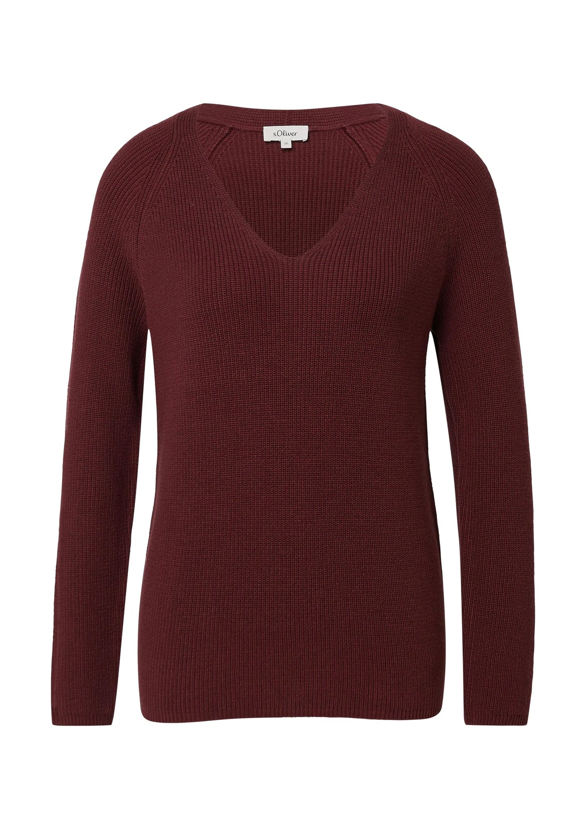 Strickpullover aus Baumwollmix