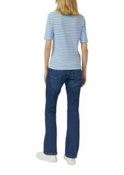 T-Shirt aus Slim Fit Baumwolle