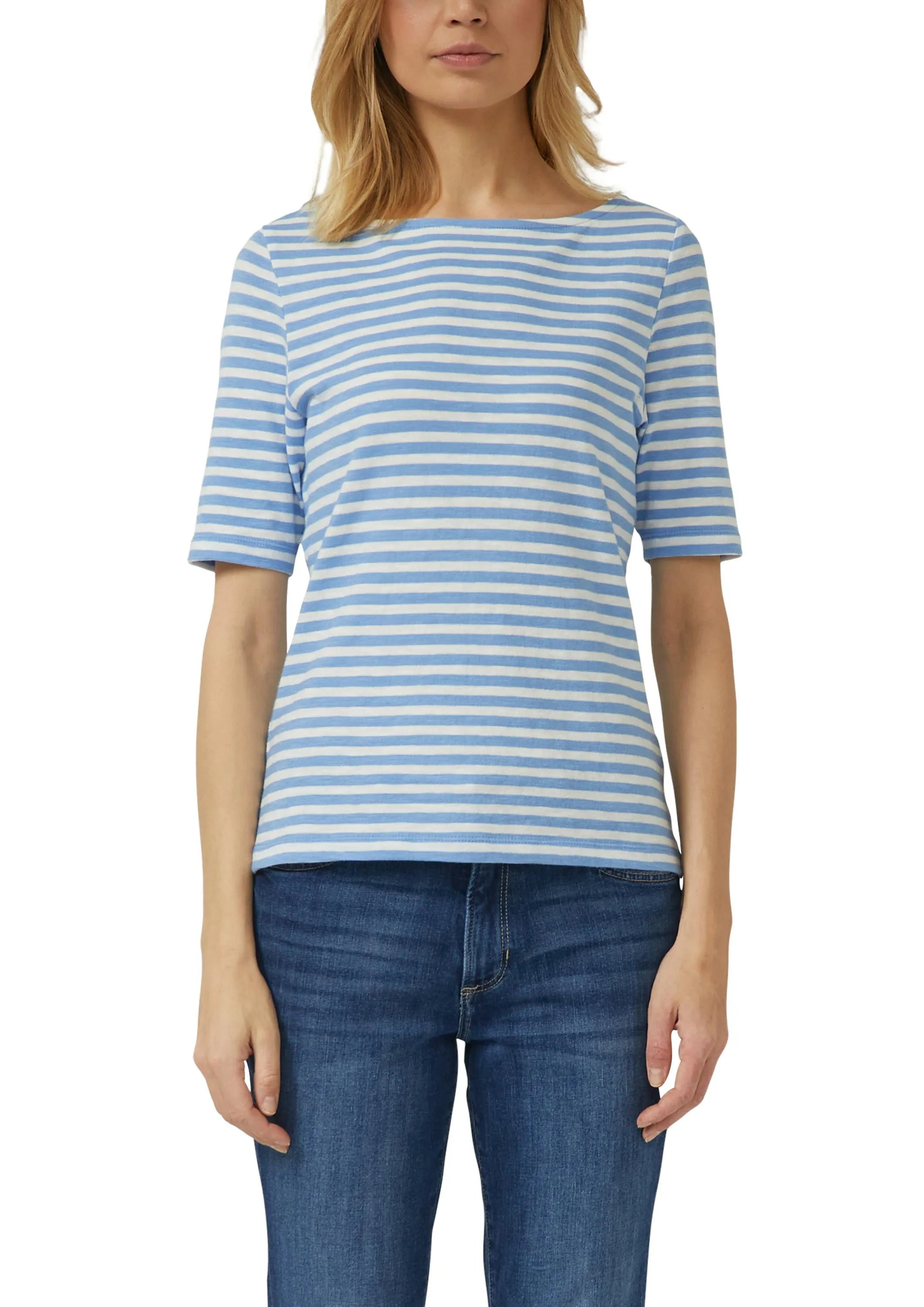 T-Shirt aus Slim Fit Baumwolle