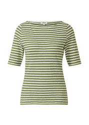 T-Shirt aus Slim Fit Baumwolle