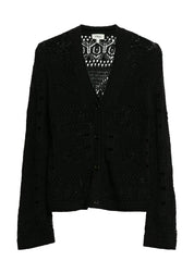 Strick-Cardigan aus Baumwollmix