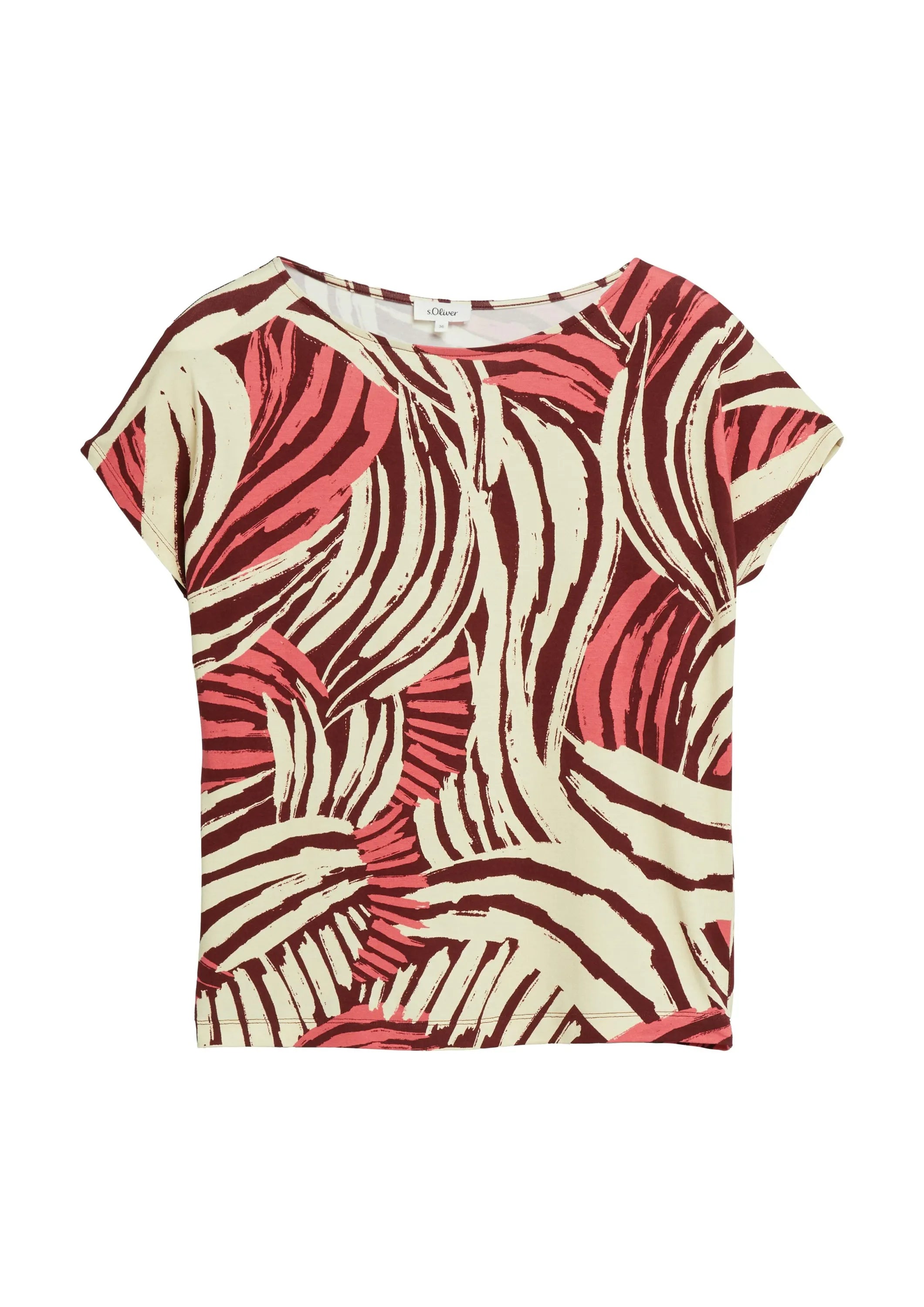 T-Shirt aus Viksose