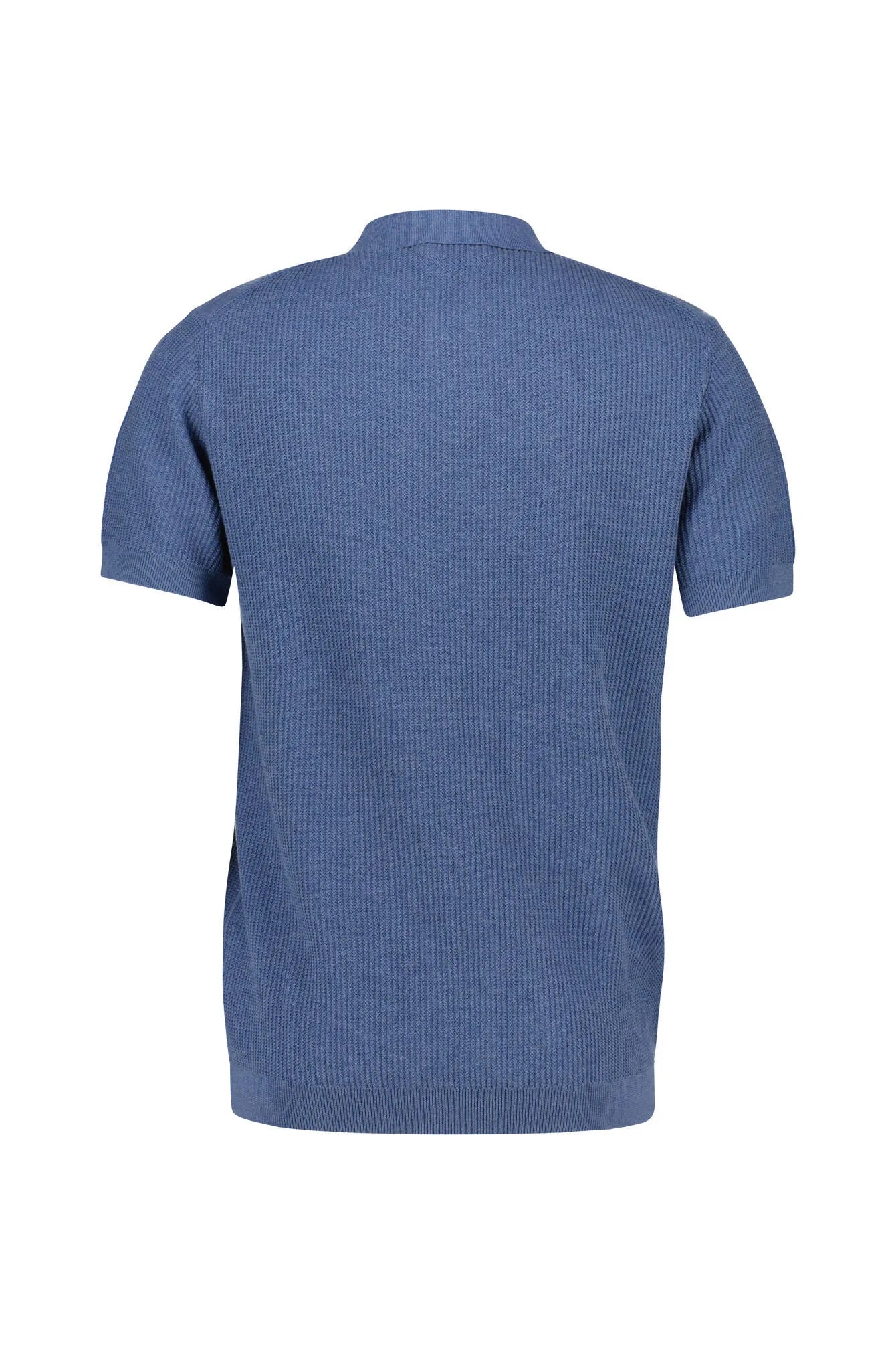 Strickpoloshirt aus Baumwolle